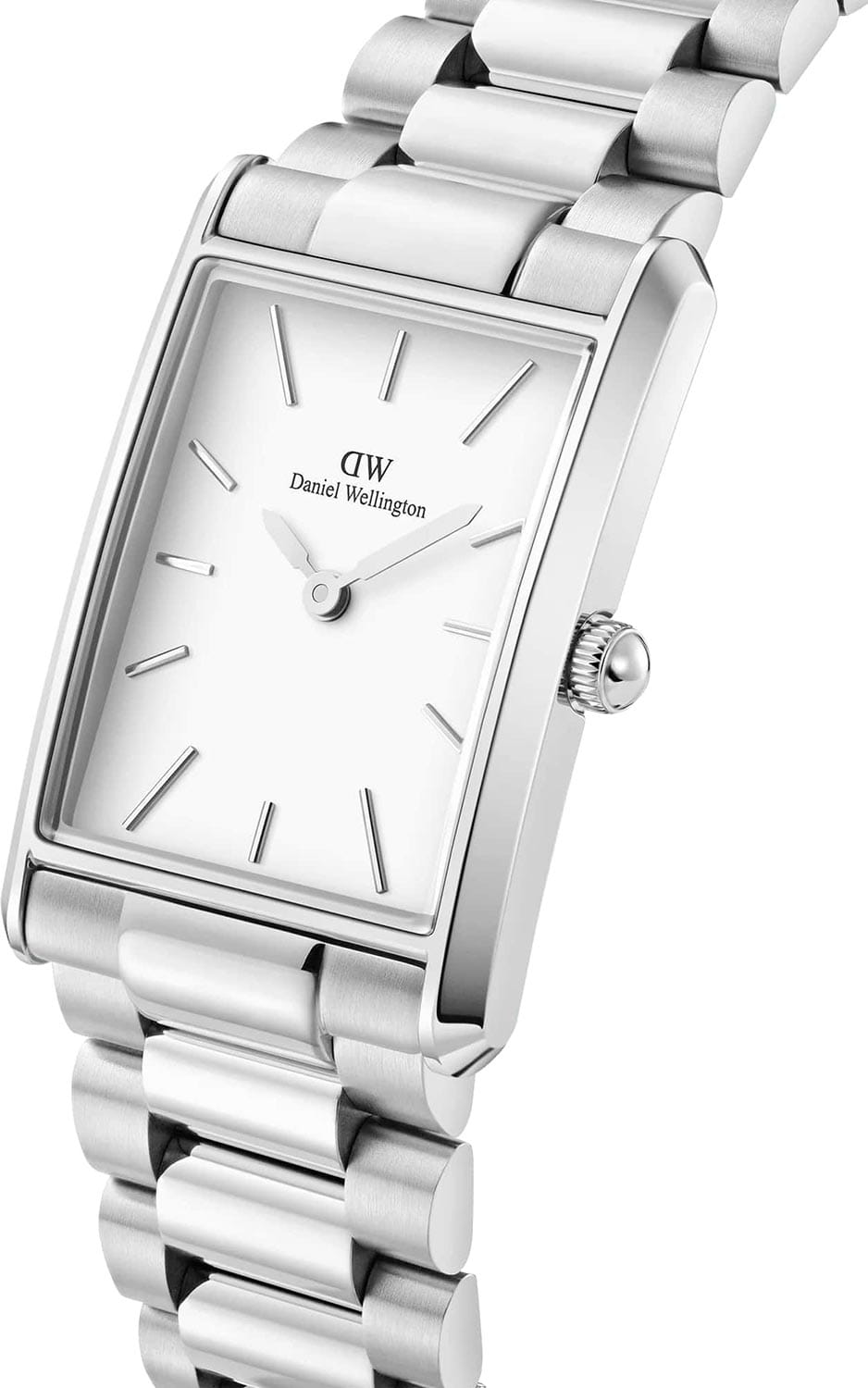 Оригинальные часы Daniel Wellington Daniel Wellington Bound 3-Link Silver DW00100701 кварцевые калибр механизма  общий вид