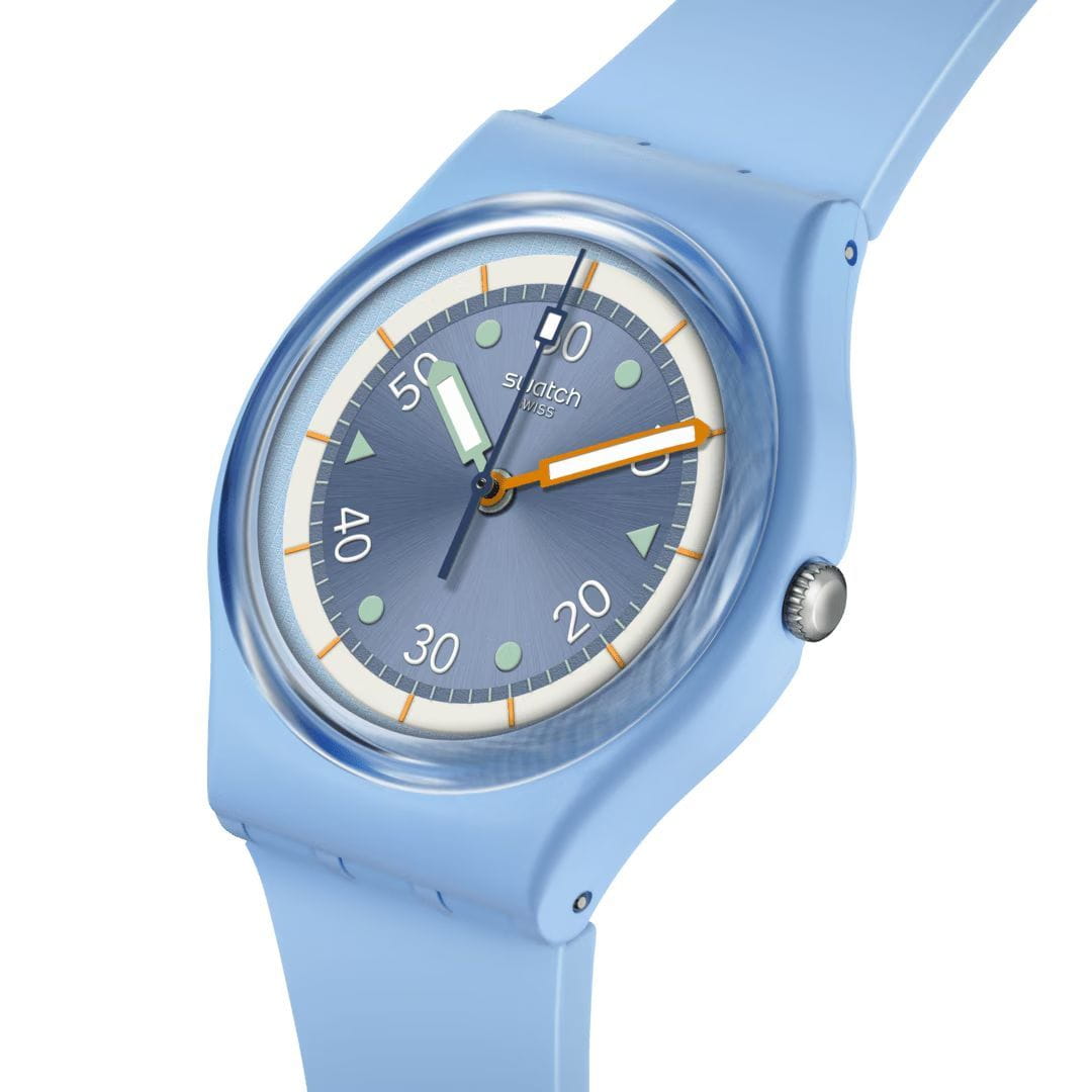 Swatch Swatch Gent Bioceramic Standard SO31L100  - задняя крышка биокерамика корпуса, швейцария часы