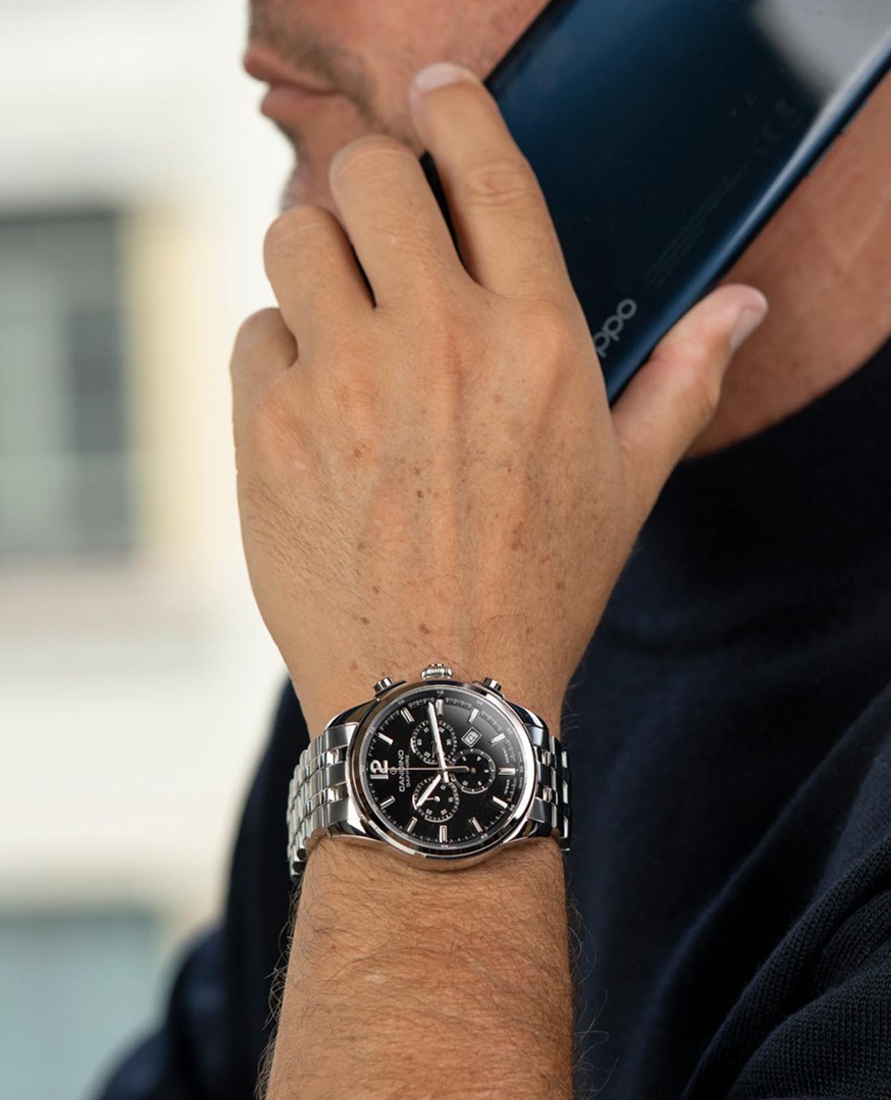 Candino Candino Chronograph C4744/6 , наручные мужские часы фото под углом