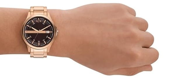 Armani Exchange Armani Exchange Hampton AX2449 мужские часы черный циферблат на запястье