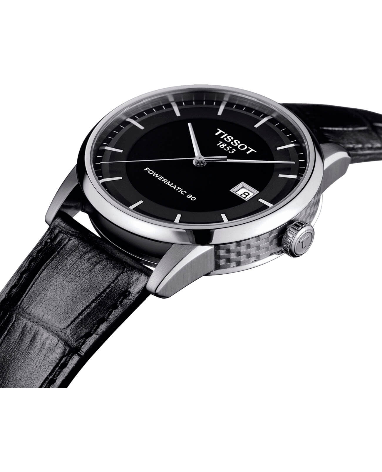 Tissot Tissot Luxury Powermatic 80 T086.407.16.051.00 мужские часы черный циферблат на запястье