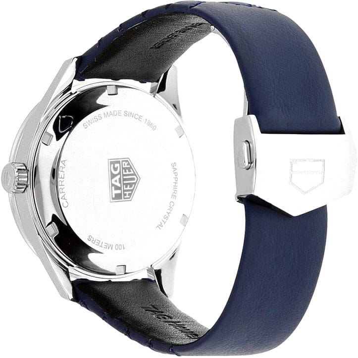 TAG Heuer TAG Heuer Carrera Lady WBK1312.FC8259 кварцевые женские часы часы крупный план синий циферблата