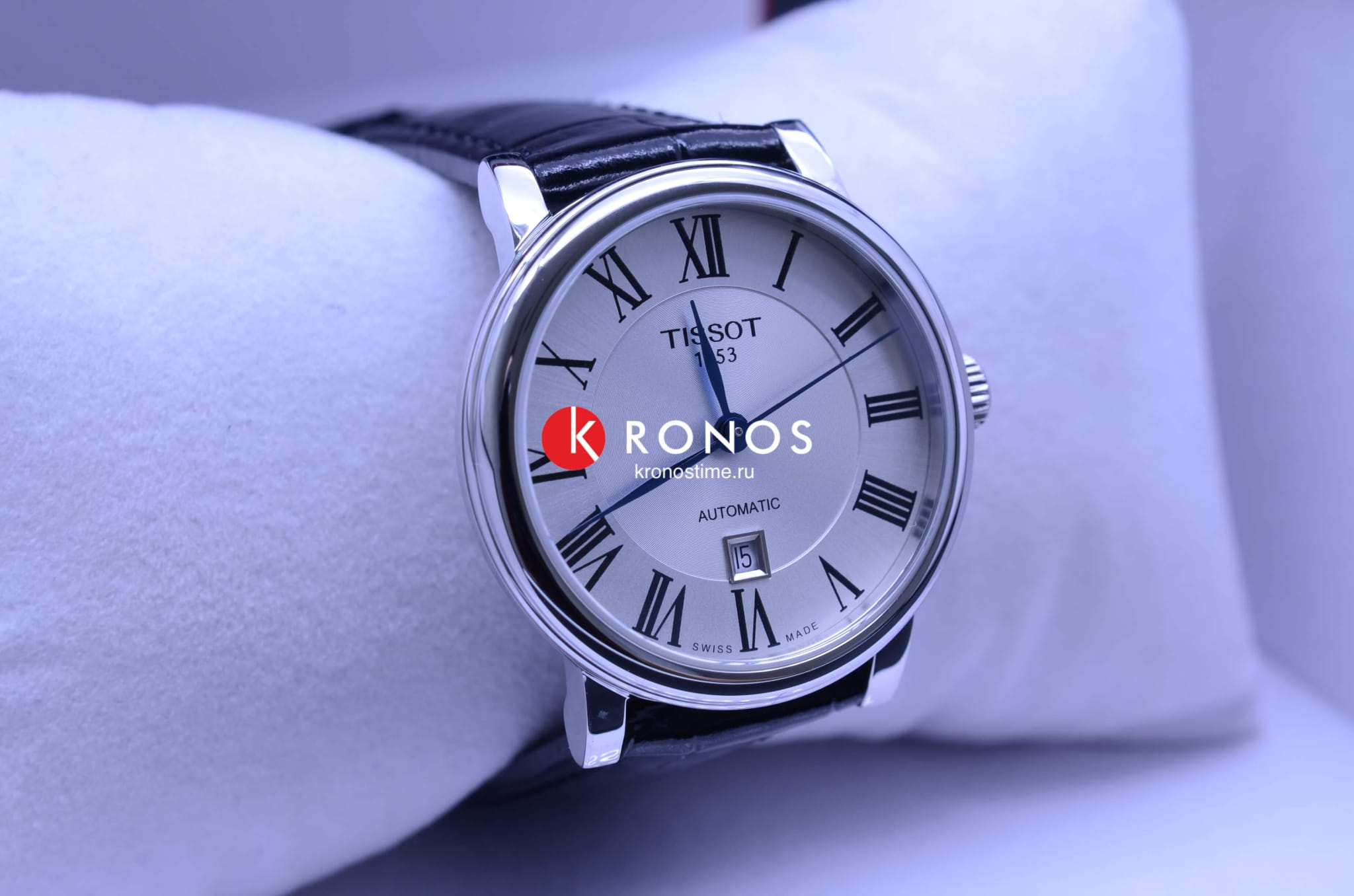 Tissot Tissot Carson Premium Automatic Lady T122.207.16.033.00 Carson — детали корпуса и кожаный