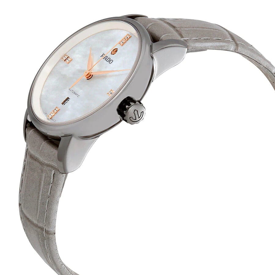 Rado Rado Diamaster Automatic Diamonds R14026945, diamaster швейцария женские часы на браслете кожаный боковой вид