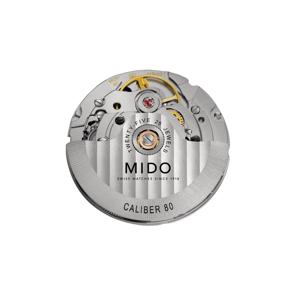 Оригинальные часы Mido Mido Baroncelli Signature M037.407.11.031.01 механические калибр механизма mido calibre 80 (на базе eta c07.611) общий вид