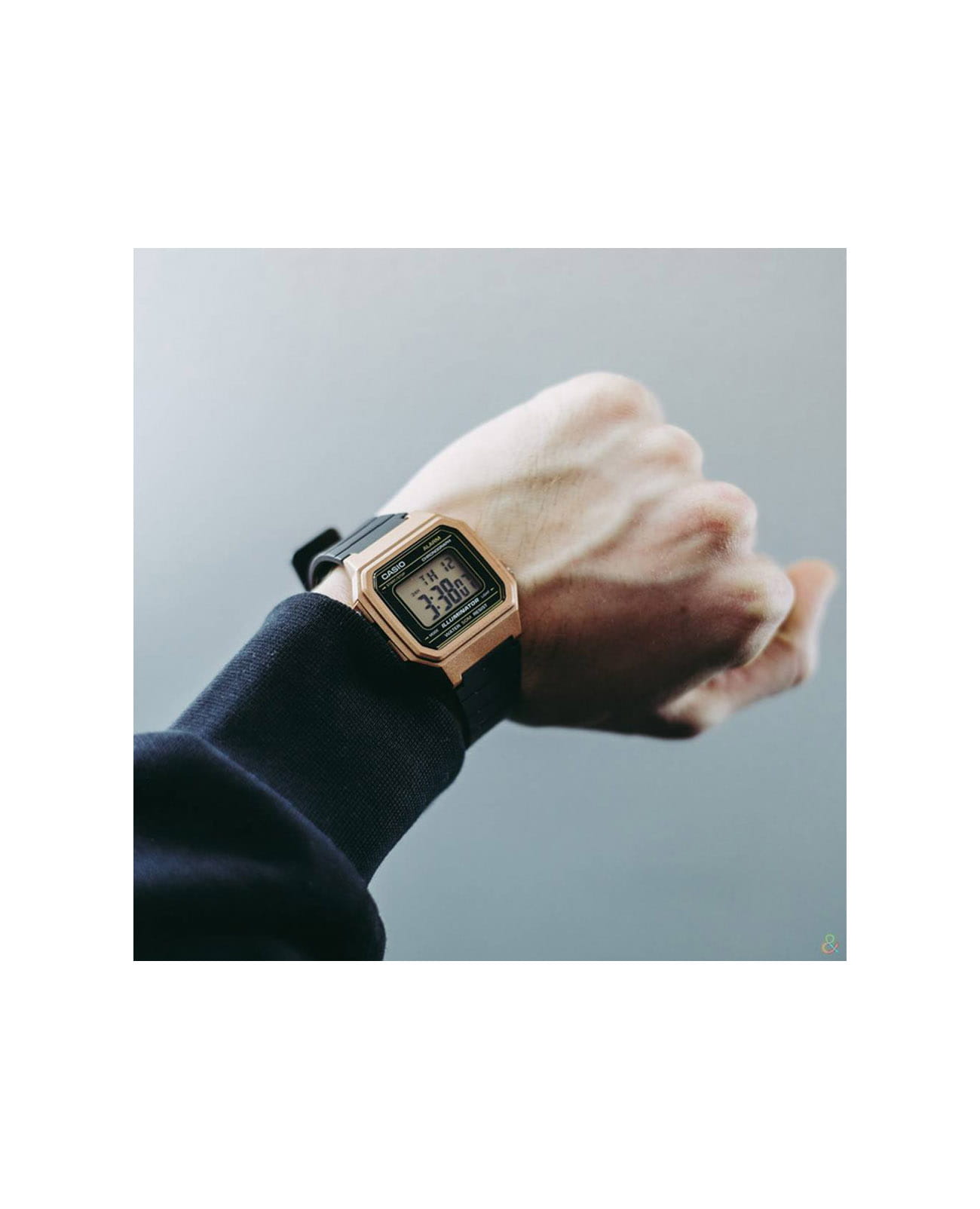 Оригинальные часы Casio Casio Collection W-217HM-9A кварцевые калибр механизма  общий вид