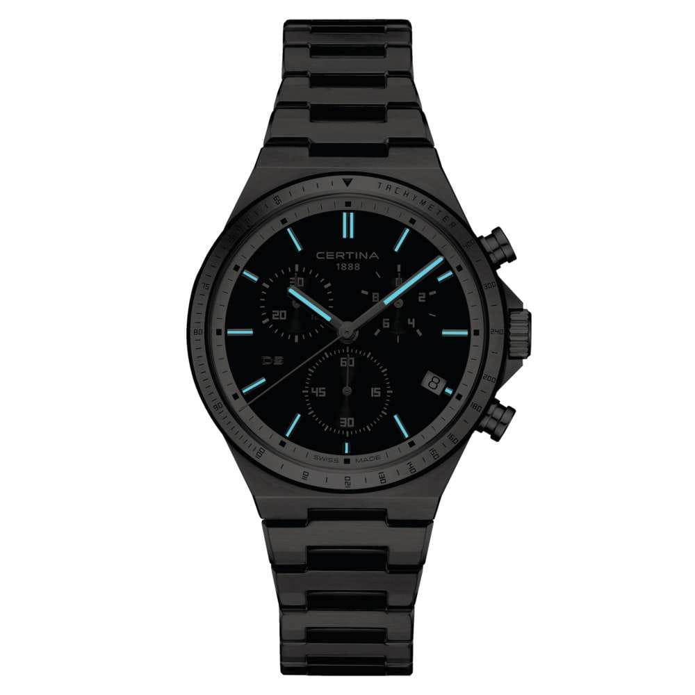Certina Certina DS Sport 7 Chronograph - C043.417.22.051.00 кварцевые мужские часы часы крупный план черный циферблата