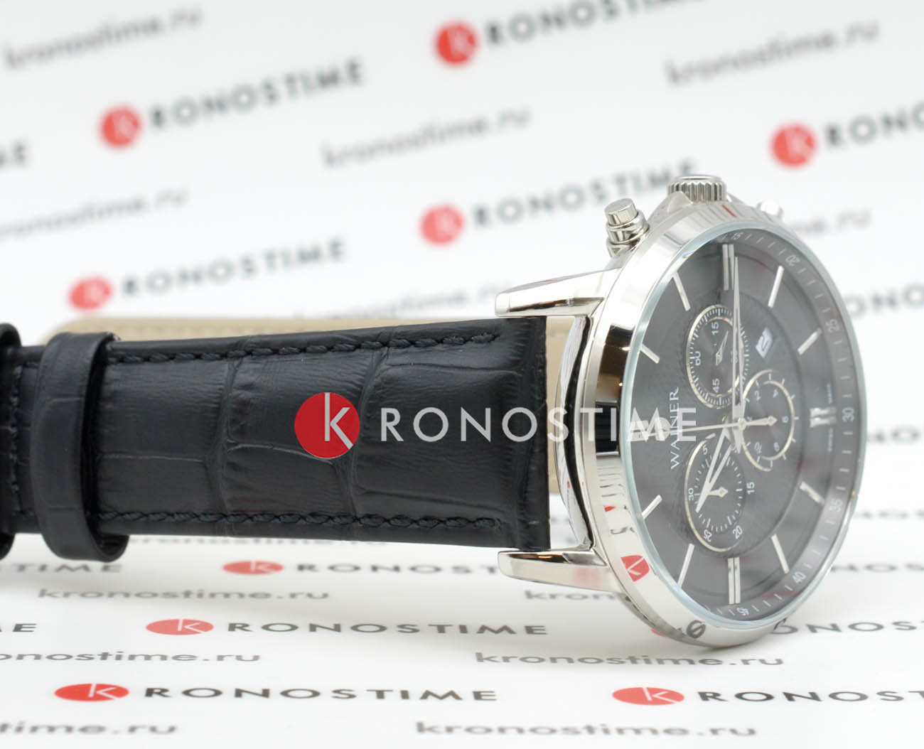 Оригинальные часы Wainer Wainer Wall Street WA.19595-F кварцевые калибр механизма ronda 5030.d общий вид