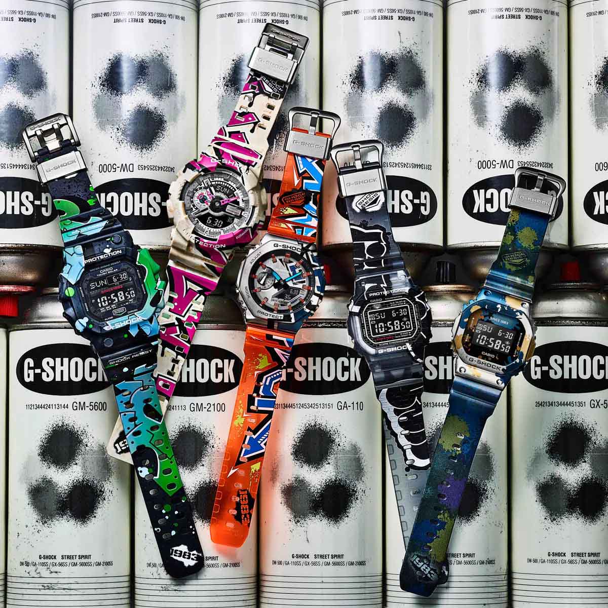 Оригинальные часы Casio Casio G-Shock GM-2100SS-1A электронные калибр механизма  общий вид