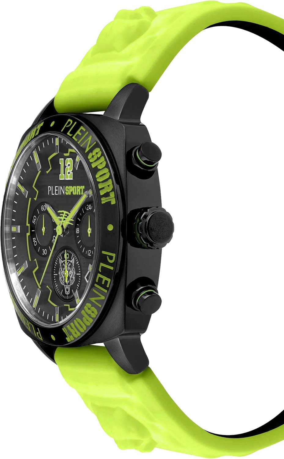 Plein Sport Plein Sport Wildcat PSGBA0923,  германия мужские часы на браслете силикон боковой вид