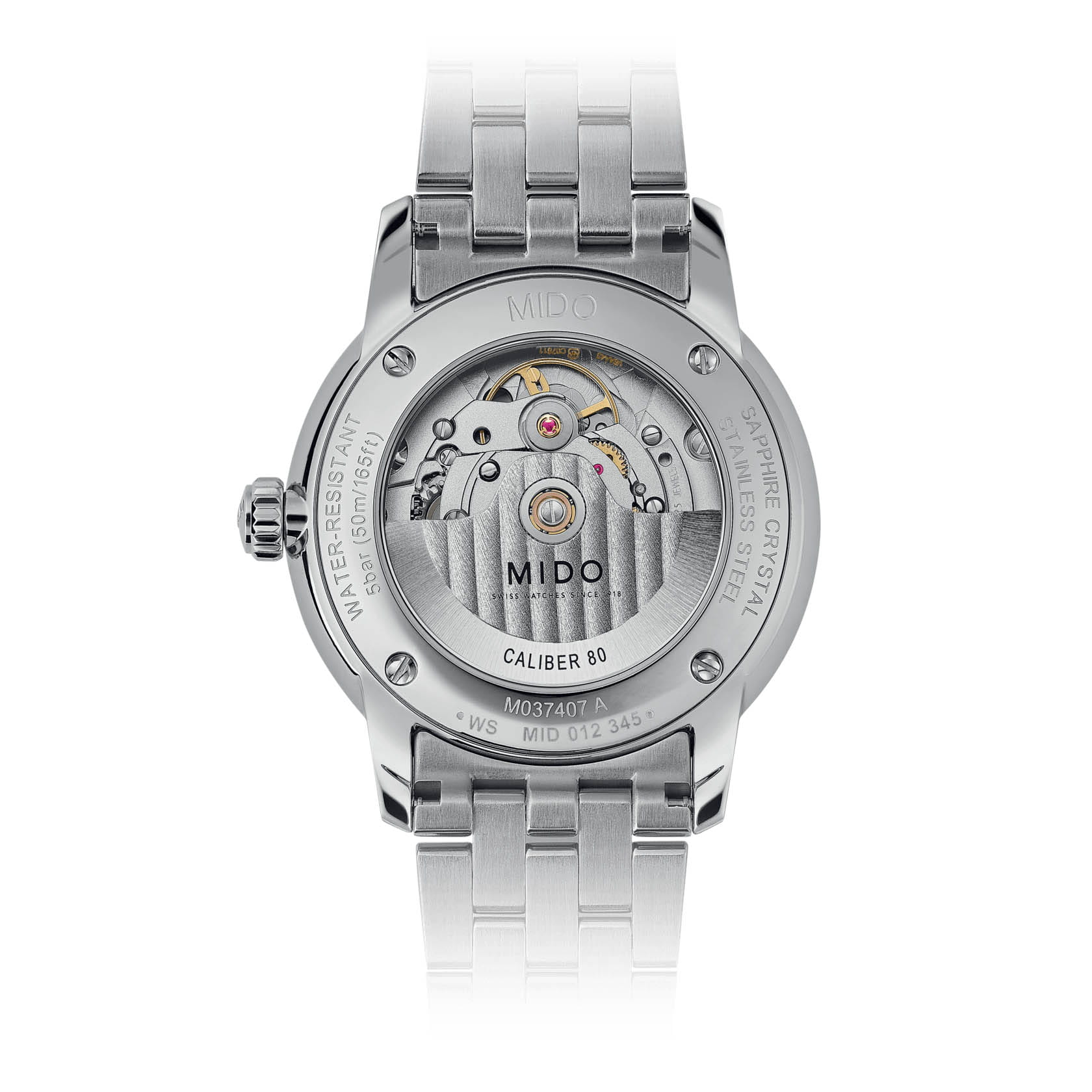 Mido Mido Baroncelli Signature Gent M037.407.11.031.00 , наручные мужские часы фото под углом