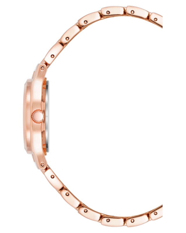 Anne Klein Anne Klein Metals 5490MVRG,  сша женские часы на браслете сталь с ip покрытием боковой вид