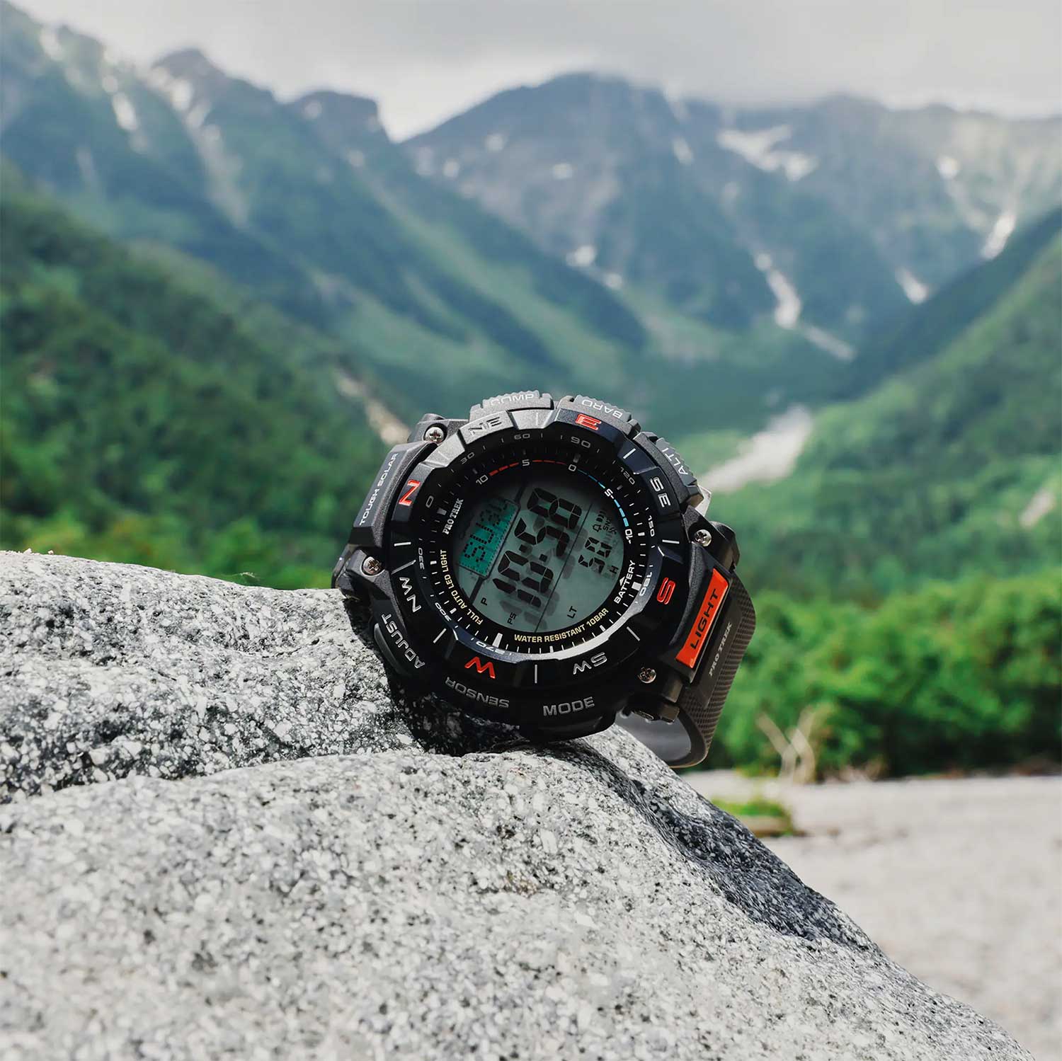 Casio Casio Pro Trek PRG-340-1DR (PRG-340-1E) PRG - задняя крышка пластик корпуса, япония часы