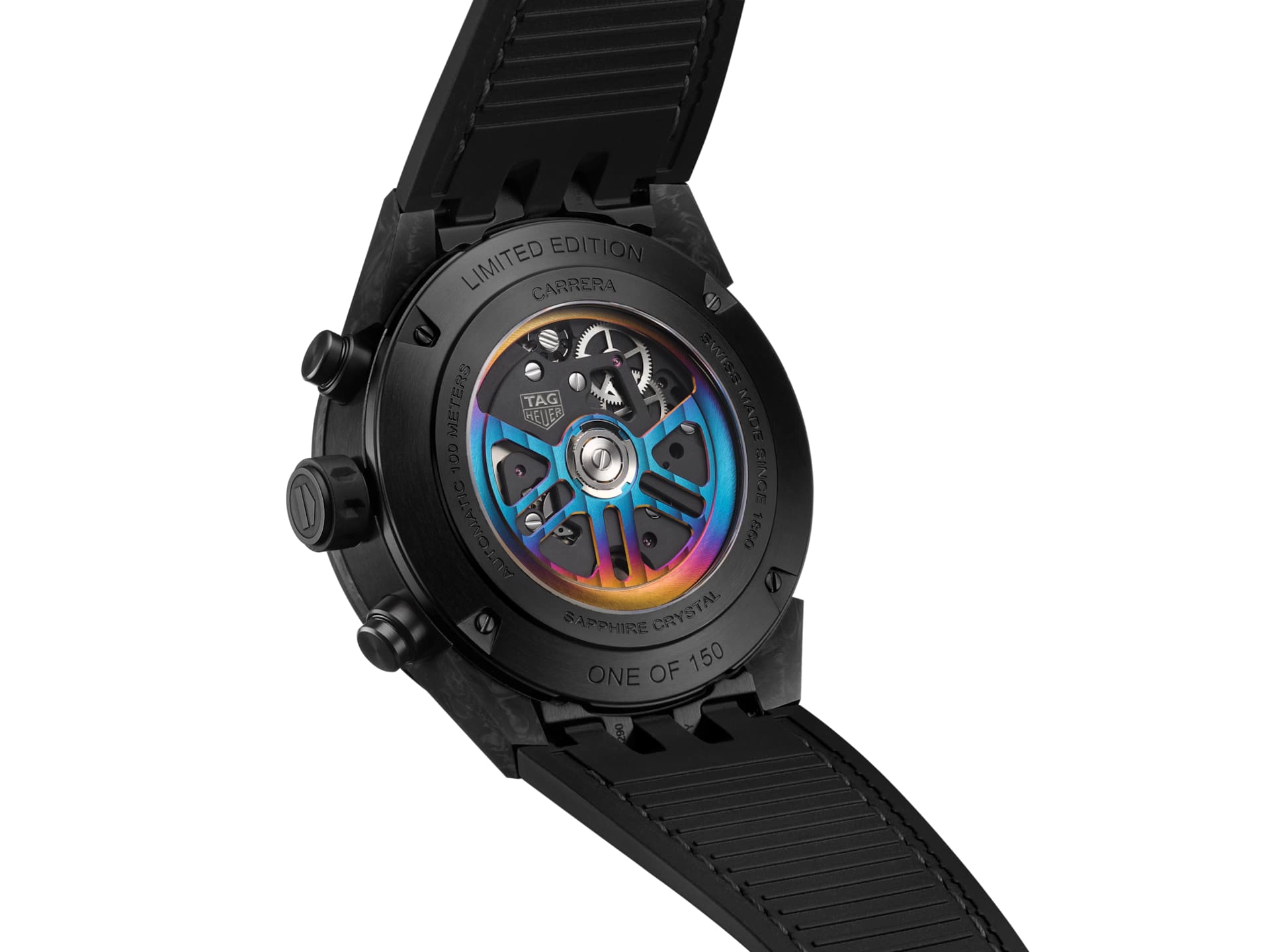 TAG Heuer Tag Heuer Carrera Polychrome CAR5A8AF.FC6415 , наручные мужские часы фото под углом