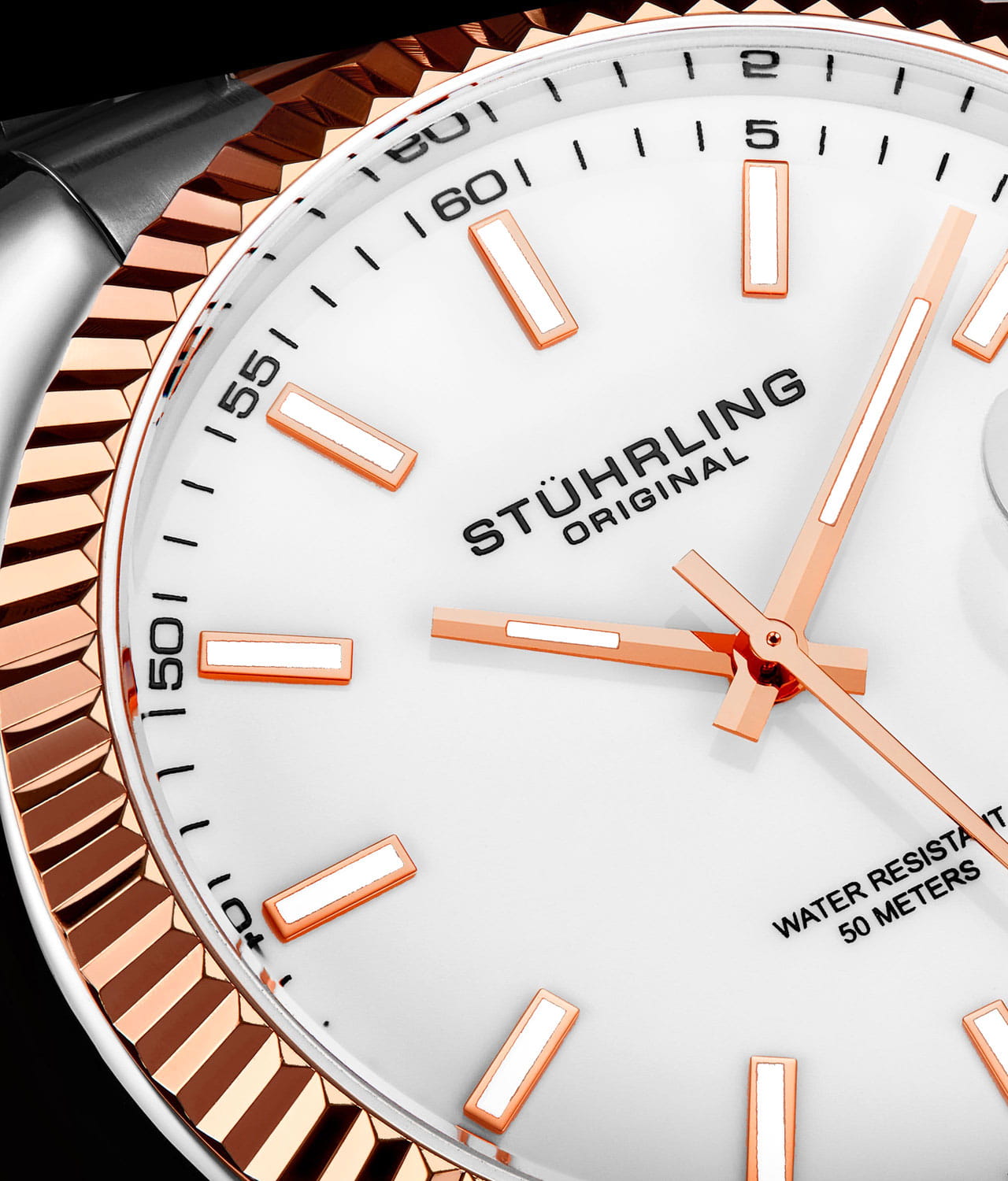 Оригинальные часы Stuhrling Stuhrling Symphony 3935.5 кварцевые калибр механизма  общий вид