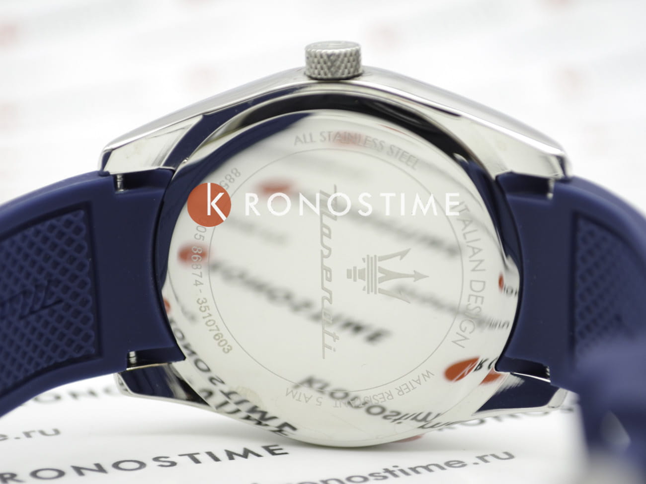 Maserati R8851151005 мужские часы застежка крупным планом