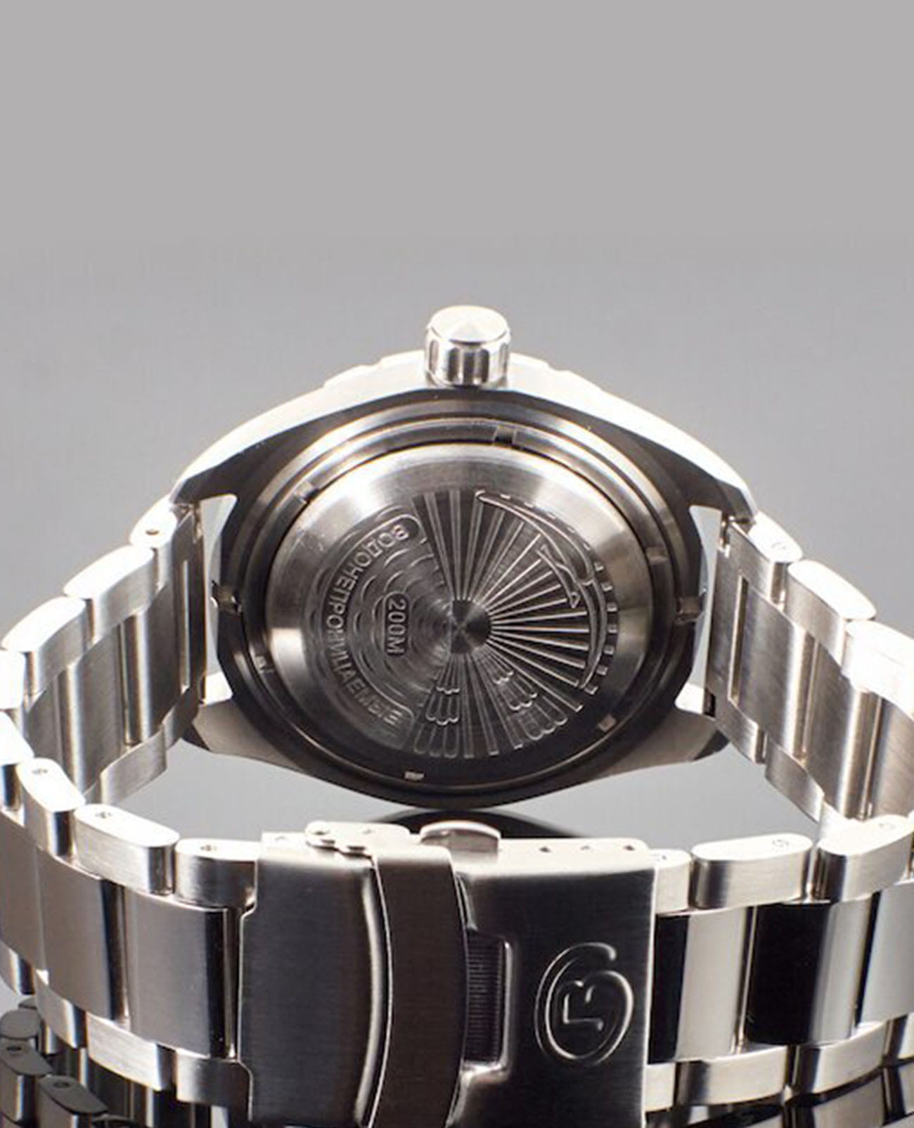 Восток Восток Командирские 02035А мужские часы красный циферблат на запястье