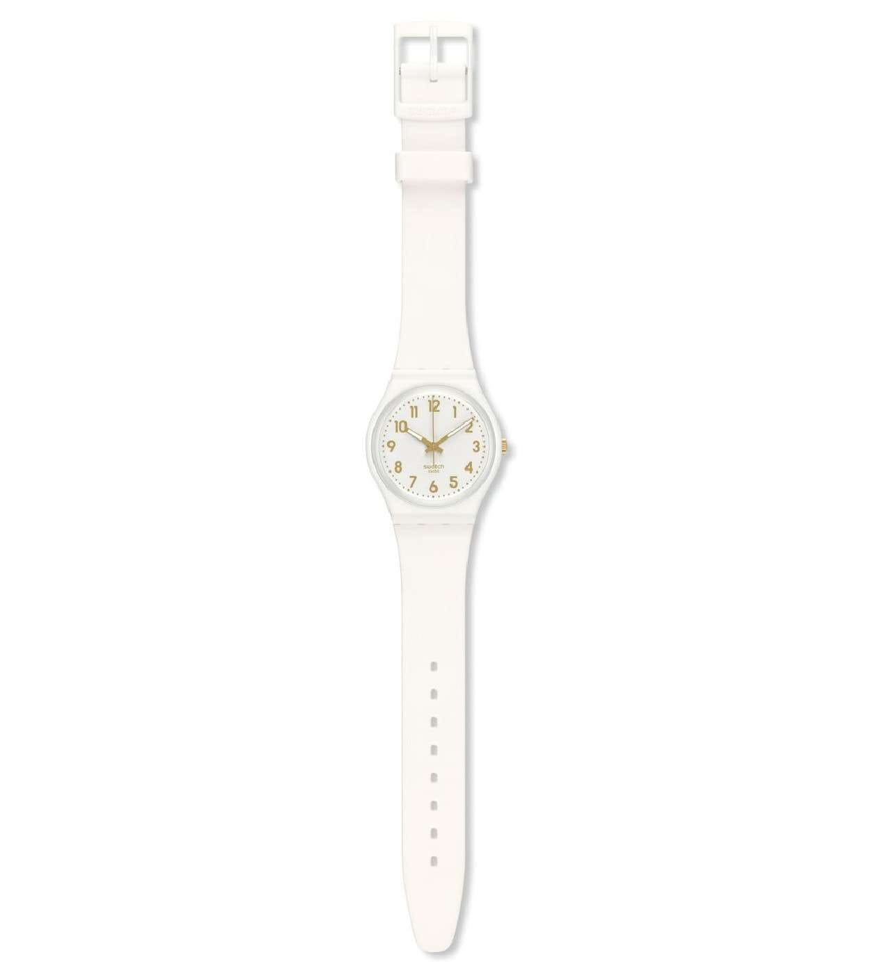 Swatch Swatch Gent Standard GW164, gent швейцария мужские часы на браслете пластик боковой вид