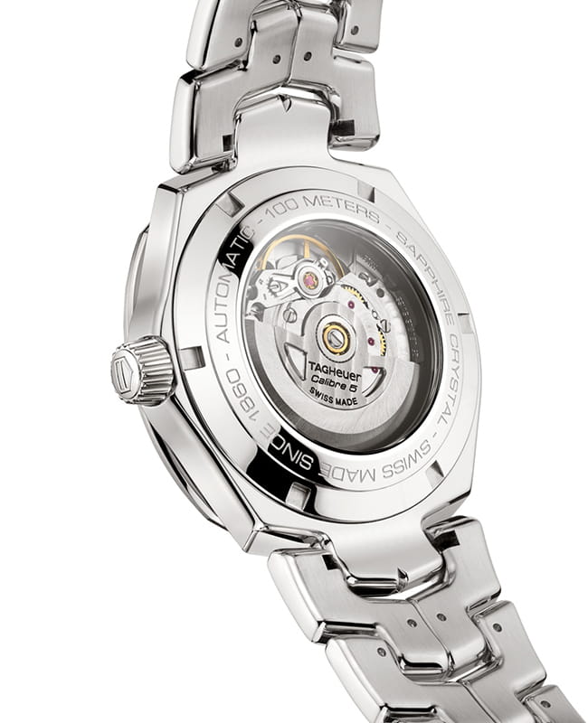 TAG Heuer TAG Heuer Link WBC2113.BA0603, link швейцария мужские часы на браслете нержавеющая сталь боковой вид