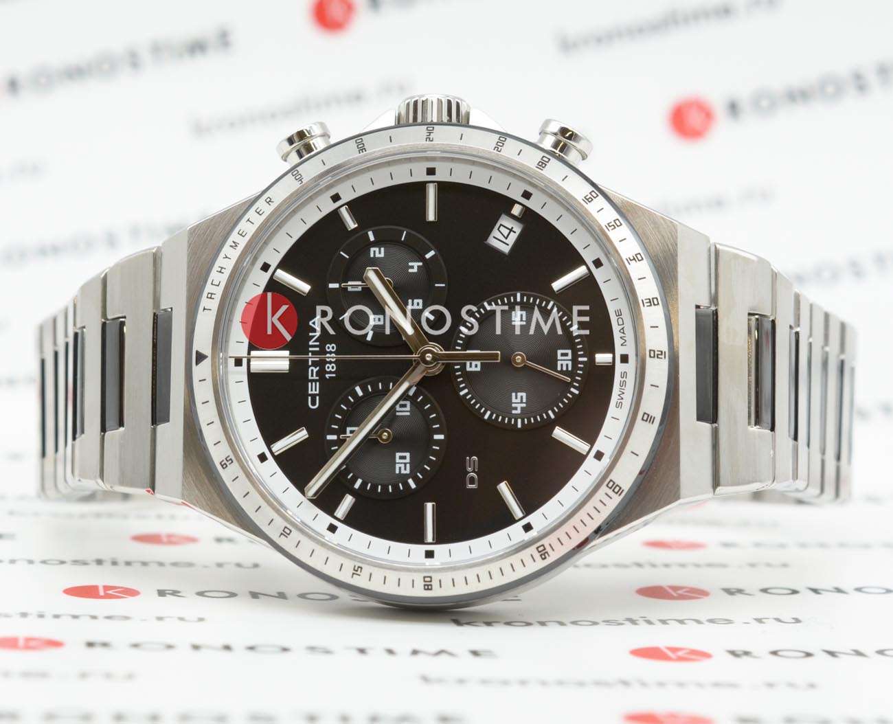 Certina Certina DS Sport 7 Chronograph - C043.417.22.051.00 , наручные мужские часы фото под углом