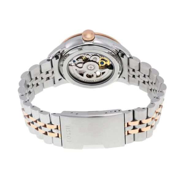 Fossil Fossil Townsman Automatic ME3075,  сша мужские часы на браслете нержавеющая сталь боковой вид