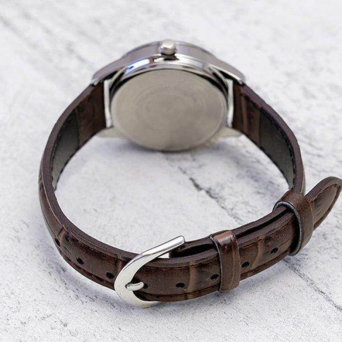 Casio Casio LTP-V005L-7B3, ltp япония женские часы на браслете кожаный боковой вид