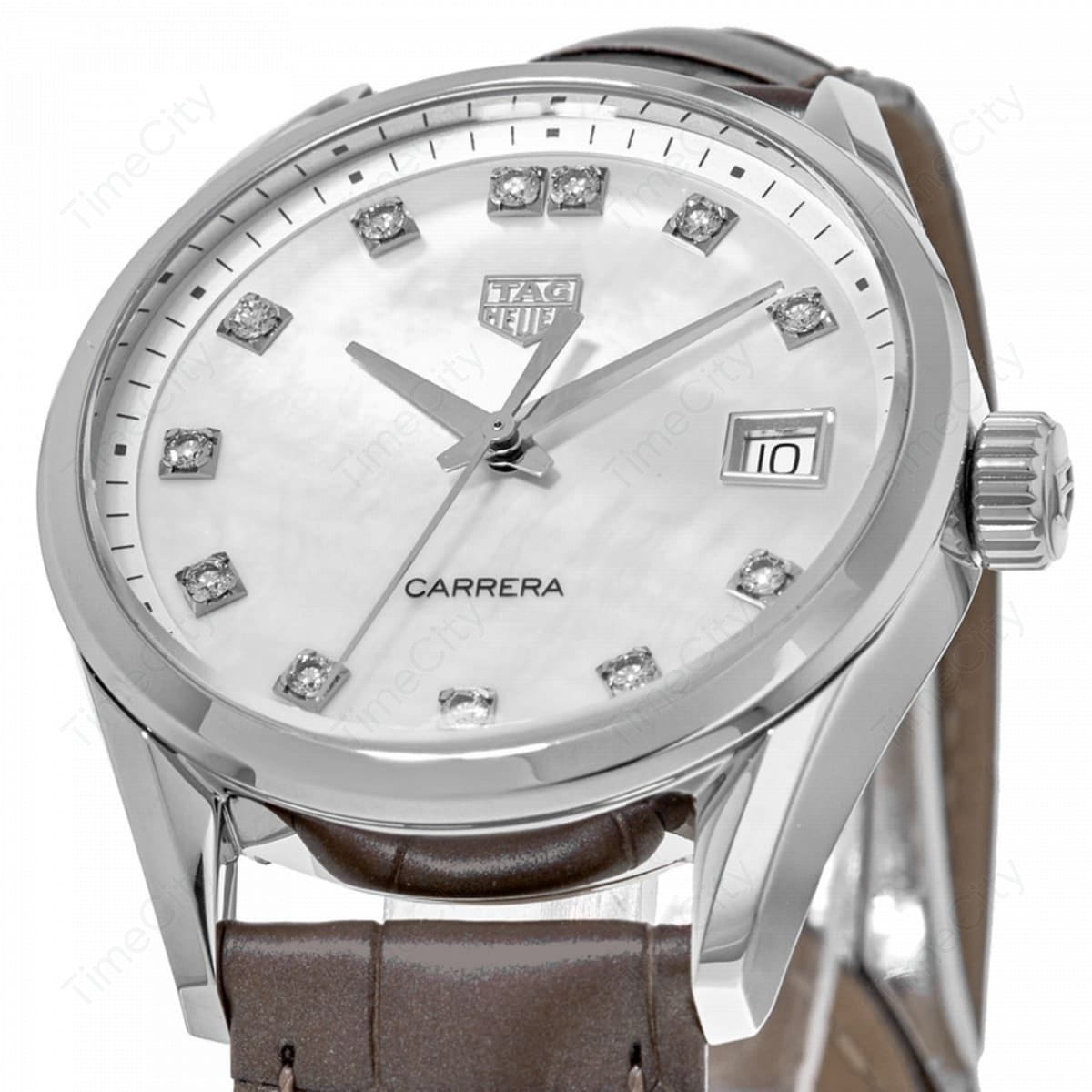 TAG Heuer WBK1318.FC8258 женские часы застежка крупным планом