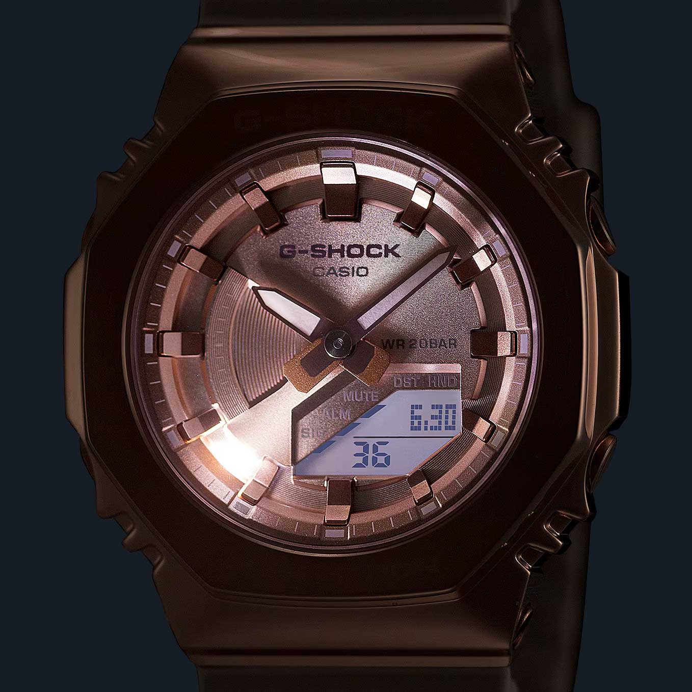 Casio Casio G-Shock GM-S2100PG-4ADR (GM-S2100PG-4A) япония наручные женские часы заводная головка с логотипом Casio