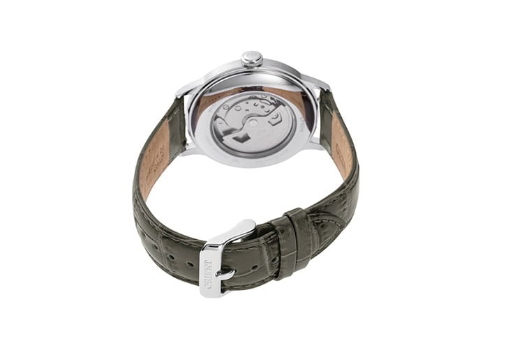 Orient Orient Bambino RA-AC0025N (RN-AC0025N), bambino япония мужские часы на браслете кожаный боковой вид