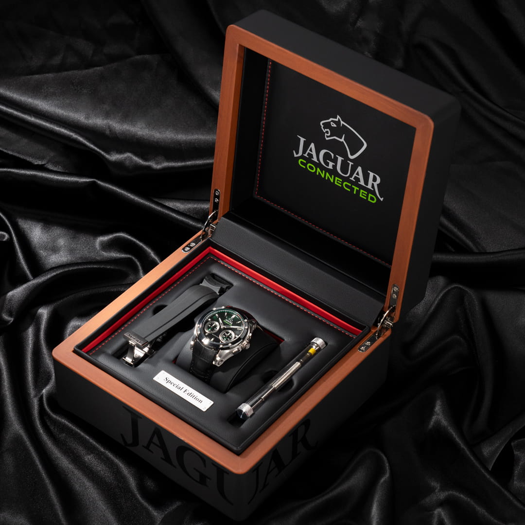 Jaguar Jaguar Connected J961/1 мужские часы синий циферблат на запястье