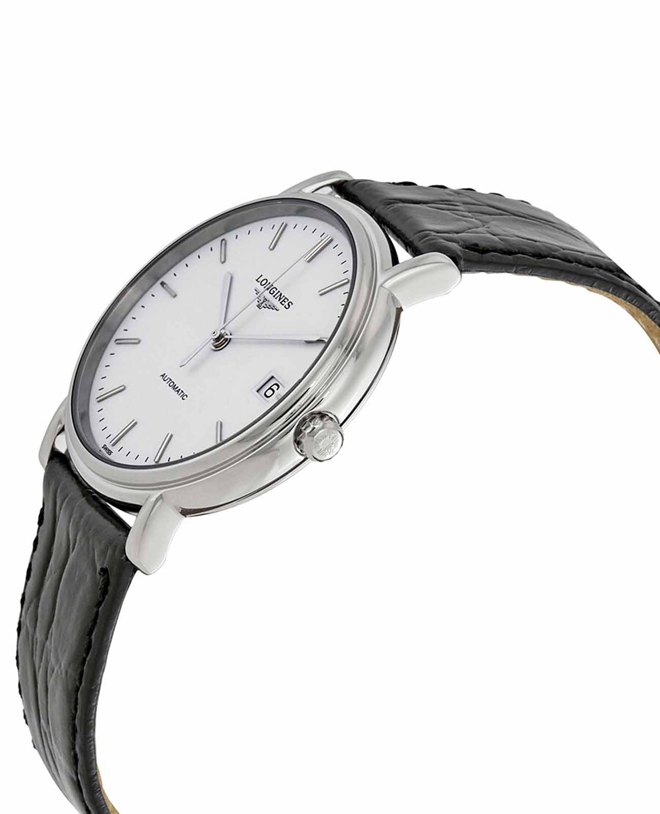 Longines Longines Presence L4.821.4.12.2 , наручные мужские часы фото под углом