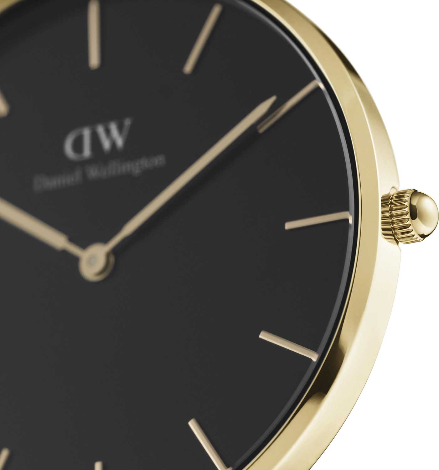 Daniel Wellington Daniel Wellington Petite Evergold DW00100345 , наручные женские часы фото под углом