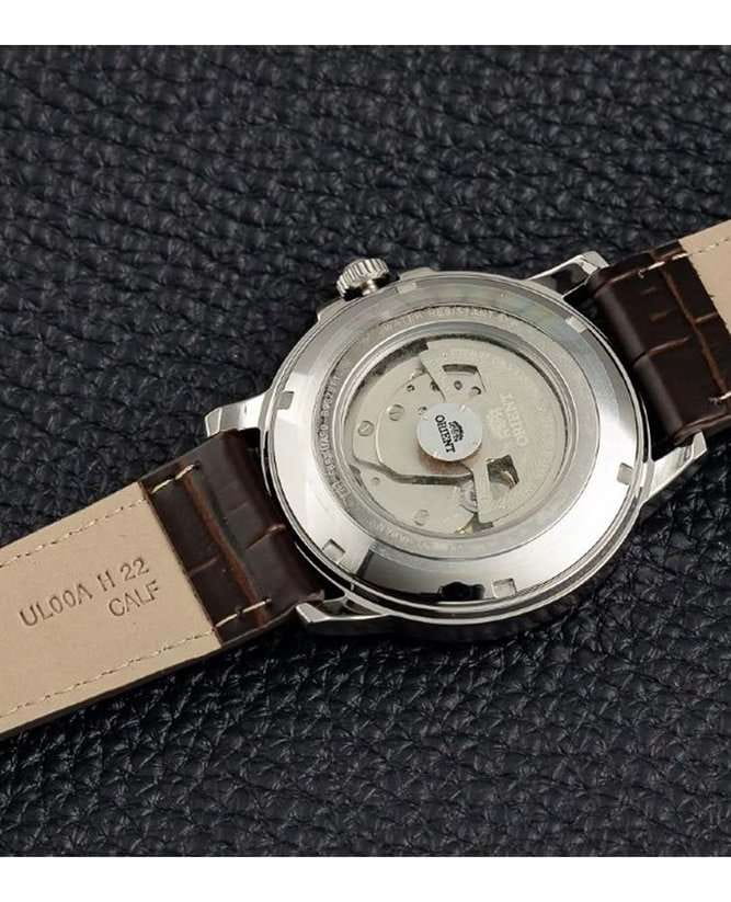 Orient Orient Automatic RA-AA0C06E (RN-AA0C06E)  — детали корпуса и кожаный