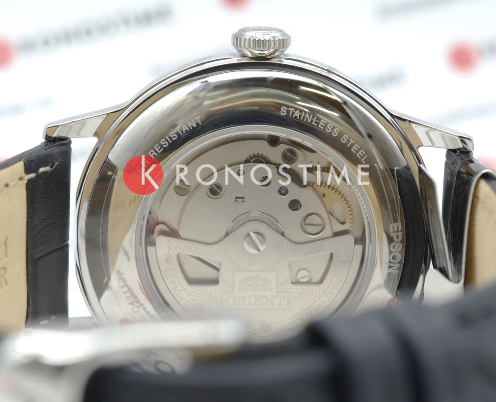 Orient Orient Bambino RA-AK0701S (RN-AK0701S)  — детали корпуса и кожаный