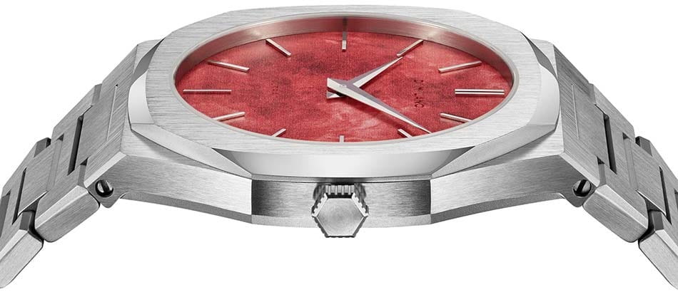 D1 Milano D1 Milano Ultra Thin UTBJ20  - задняя крышка сталь металл корпуса, италия часы