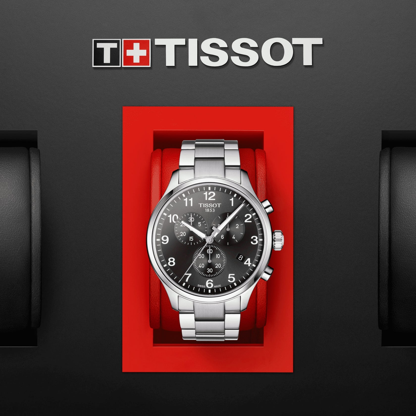 Оригинальные часы Tissot Tissot Chrono XL Classic T116.617.11.057.01 кварцевые калибр механизма eta g10.212 общий вид