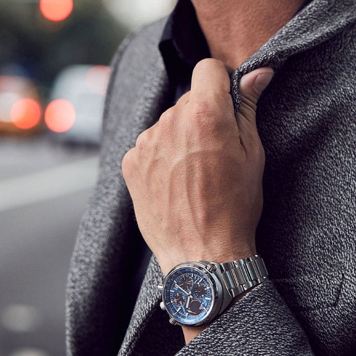 Оригинальные часы  Citizen AV0070-57L кварцевые калибр механизма  общий вид