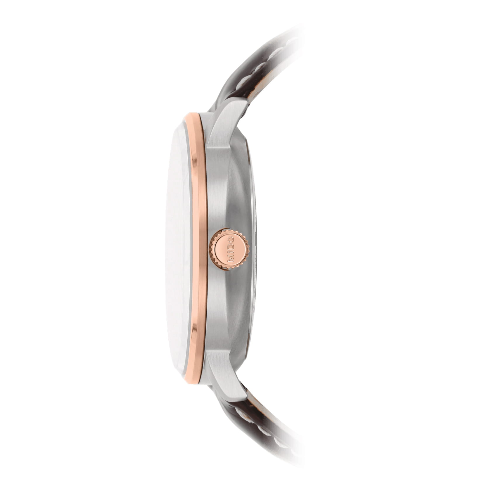 Mido Mido Commander Chronometer M021.431.26.061.00, commander швейцария мужские часы на браслете кожаный боковой вид