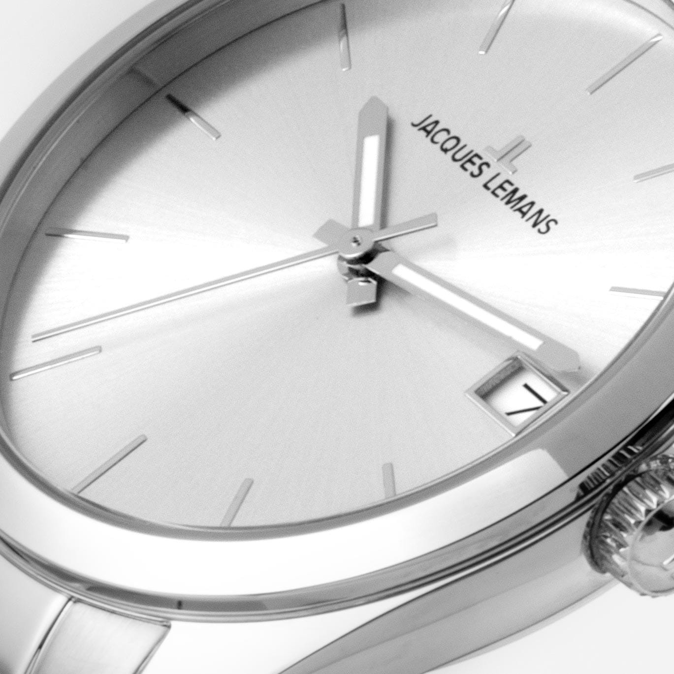 Jacques Lemans Jacques Lemans Classic 1-1878B,  австрия женские часы на браслете нержавеющая сталь боковой вид