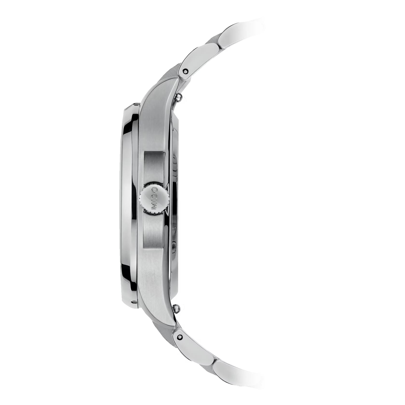 Mido Mido Multifort TV 35 M049.307.11.106.00, multifort швейцария женские часы на браслете нержавеющая сталь боковой вид