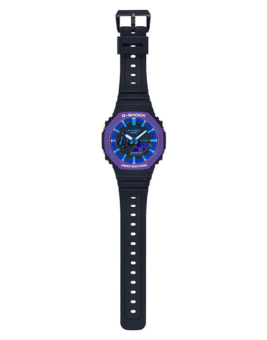 Casio Casio G-Shock GA-2100THS-1A GA-2100, наручные мужские часы фото под углом