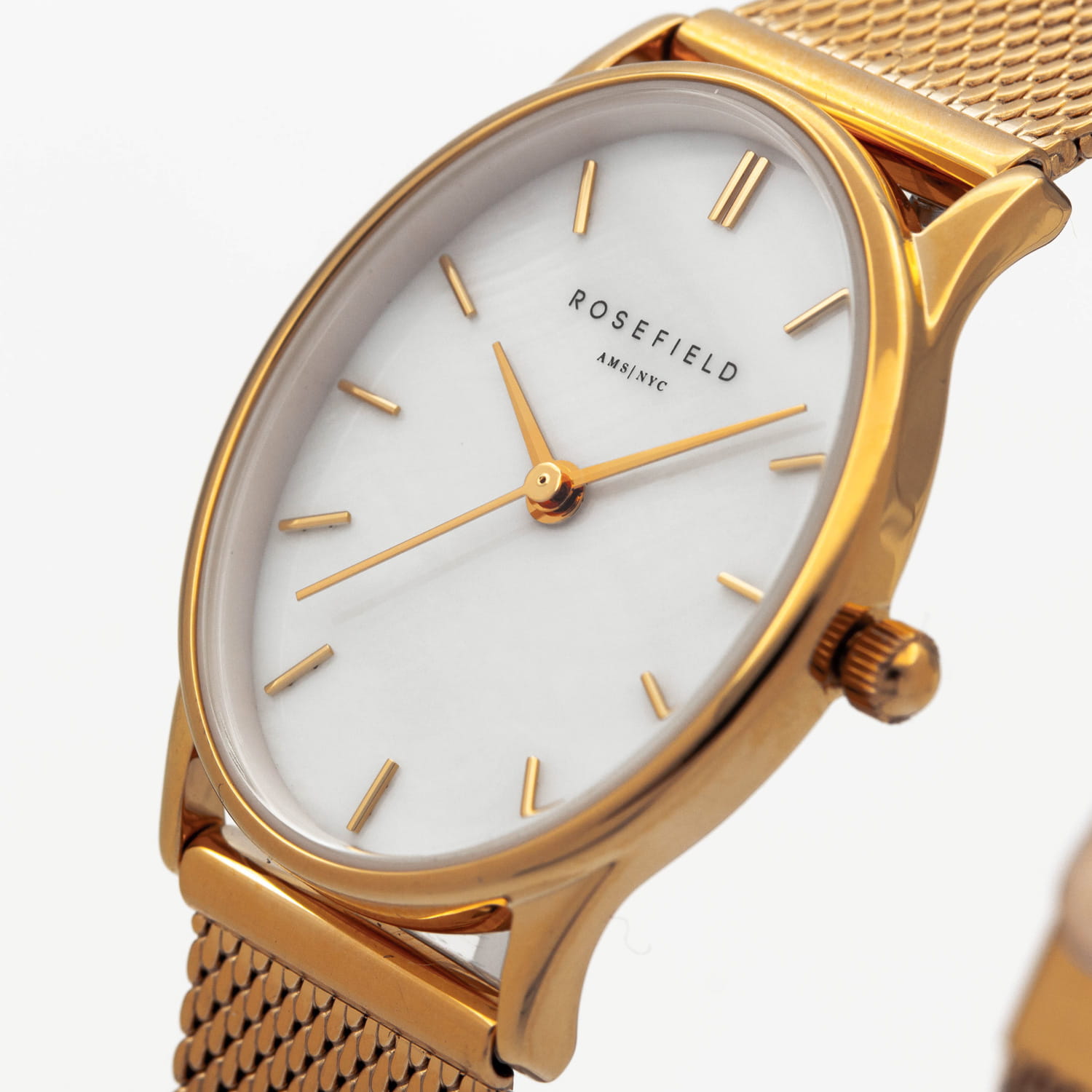 Rosefield Rosefield The Oval OWGMG-OV10  - задняя крышка сталь металл корпуса, сша часы