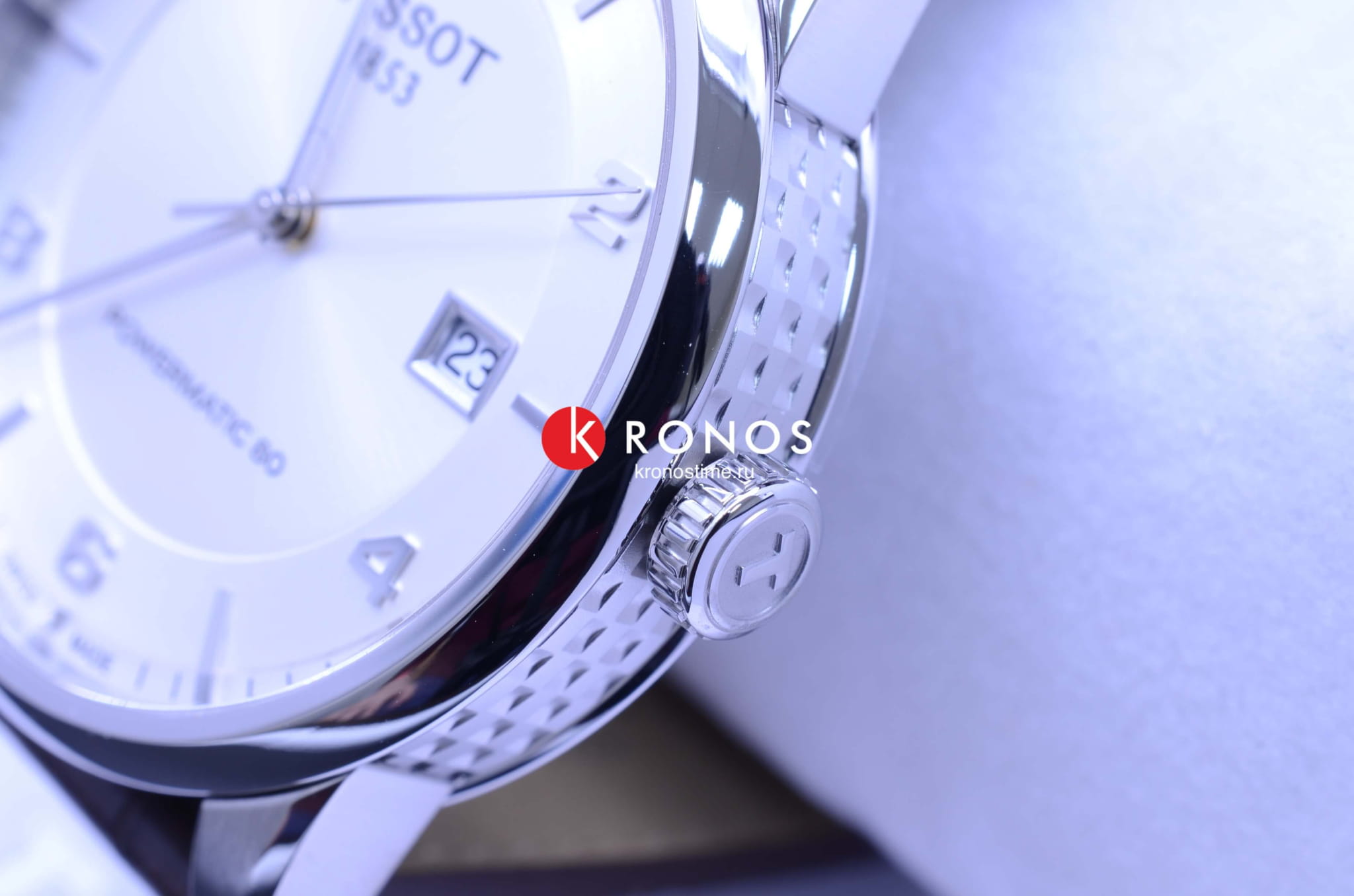 Tissot Tissot Luxury Powermatic 80 T086.407.16.037.00 швейцария наручные мужские часы заводная головка с логотипом Tissot