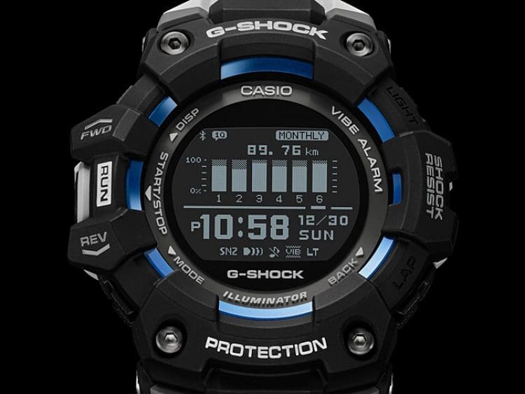 Casio Casio G-Shock GBD-100-1A7 мужские часы черный циферблат на запястье