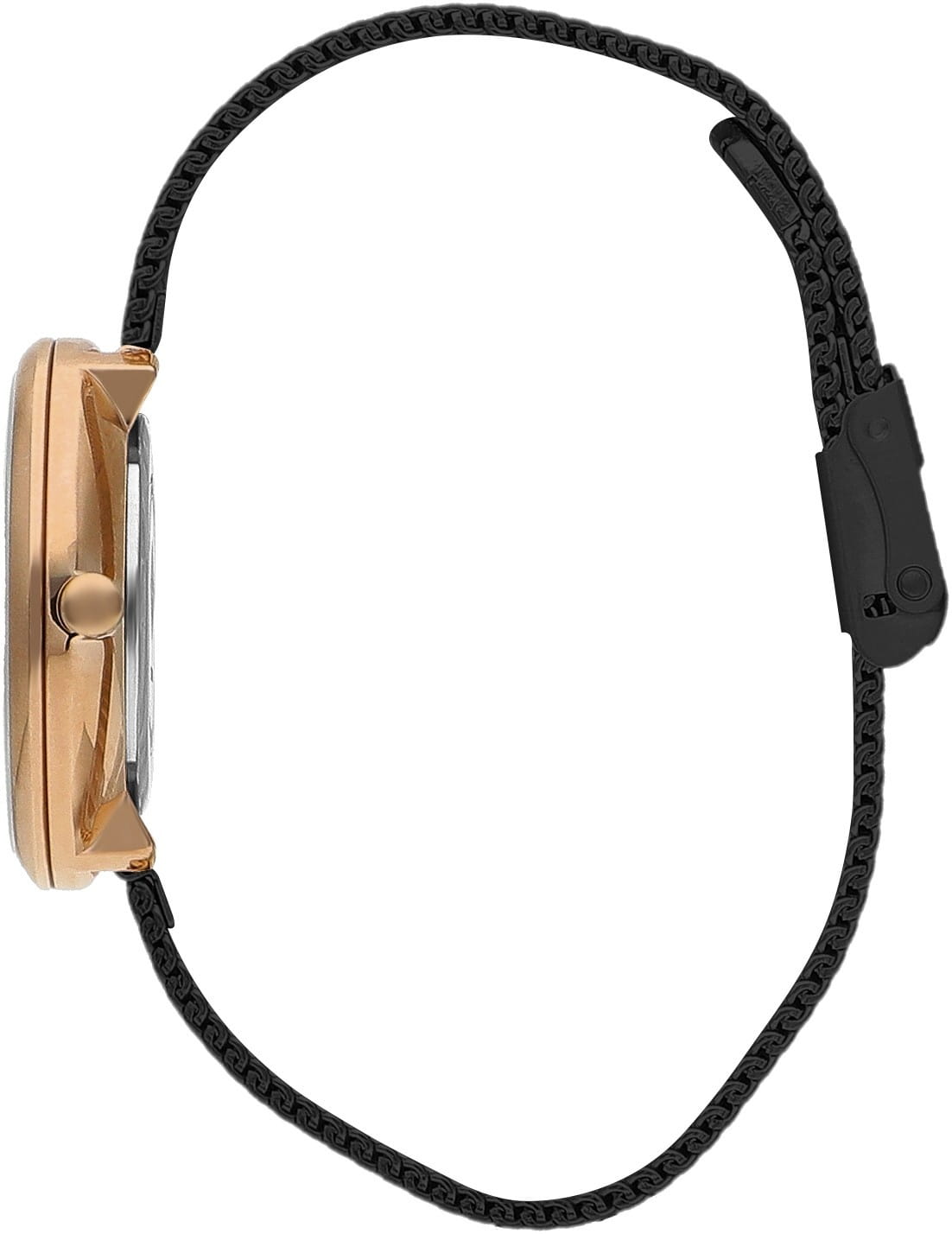 Lee Cooper Lee Cooper LC07601.450,  англия женские часы на браслете суперметалл с ip покрытием боковой вид