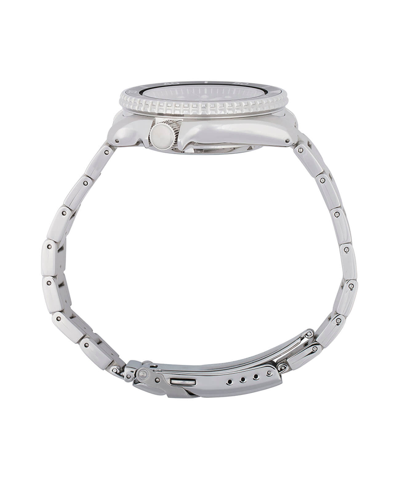 Seiko SRPD61K1 мужские часы застежка крупным планом
