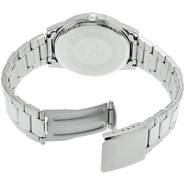 Casio Casio Collection MTP-1303D-7BVDF (MTP-1303D-7B), collection япония мужские часы на браслете нержавеющая сталь боковой вид
