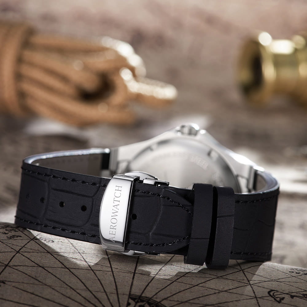 Aerowatch Aerowatch Les Grandes Classiques 44999 AA01 мужские часы серый циферблат на запястье