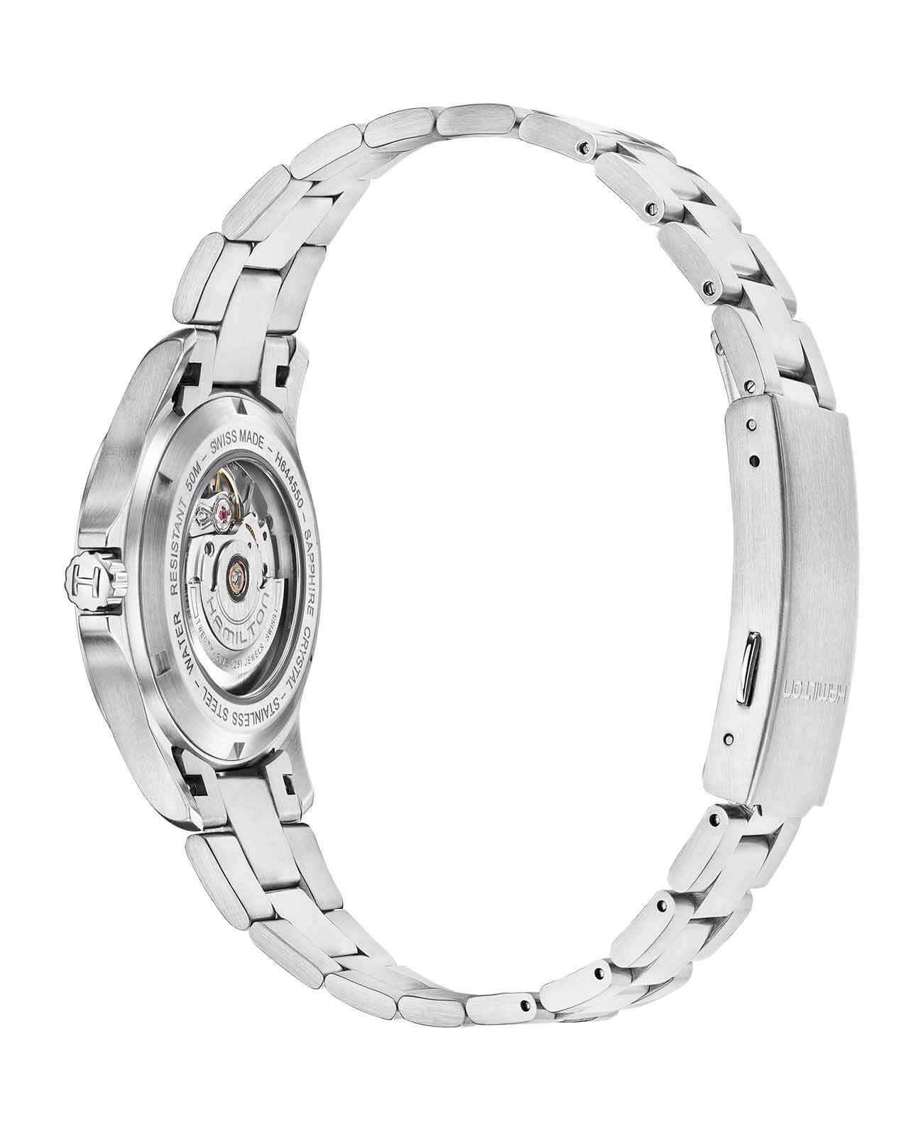 Hamilton Hamilton Khaki Field King Auto H64455133 механические мужские часы часы крупный план черный циферблата