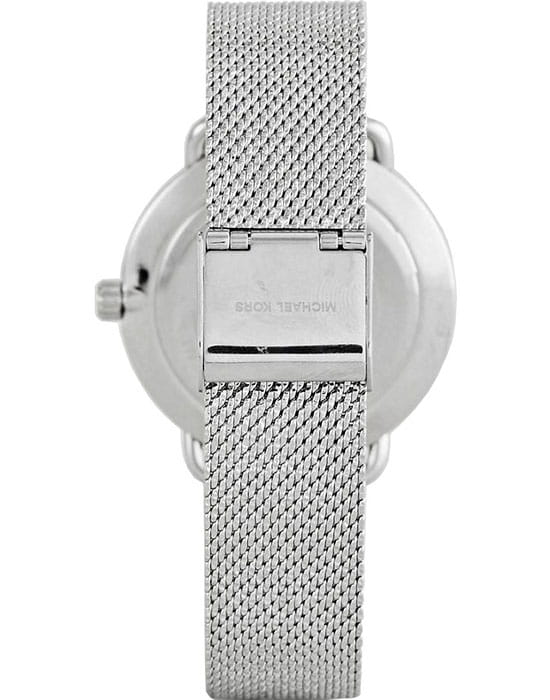 Michael Kors Michael Kors Runway MK3843,  сша женские часы на браслете нержавеющая сталь боковой вид